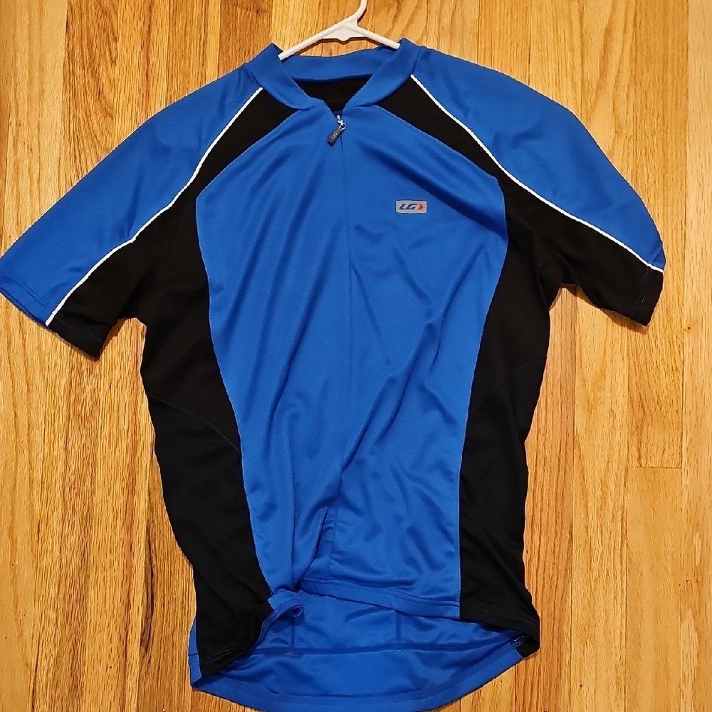 Blue and Black Cycling Jersey Louis Garneau